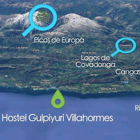 Hostel Gulpiyuri Llanes Villahormes Bagian luar foto